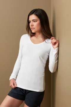 Damen T-Shirt langarm
