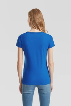 Damen V-Ausschnitt T-Shirt