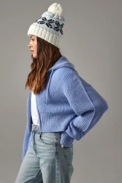 Fair Isle Snowstar® Beanie
