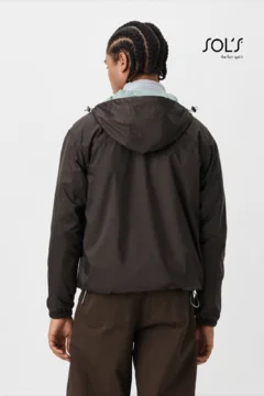 Gefütterter Unisex Windbreaker