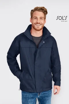 Gefütterter Unisex Windbreaker