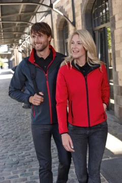 Herren 2-Lagen Promo Softshell Jacke