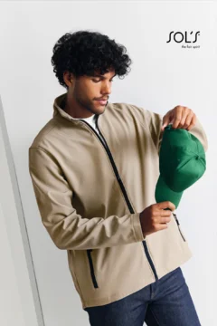 Herren 2-Lagen Softshell Jacke