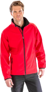 Herren 2-Lagen Softshell Jacke "Printable"