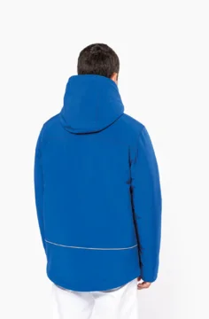 Herren 3-Lagen Kapuzen Softshell Parka