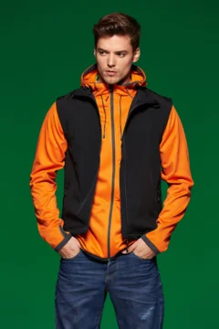 Herren 3-Lagen Softshell Gilet