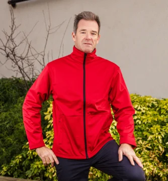 Herren 3-Lagen Softshell Jacke