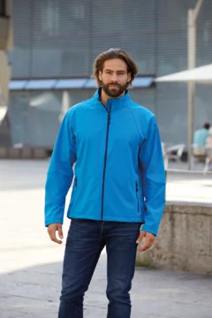Herren 3-Lagen Softshell Jacke