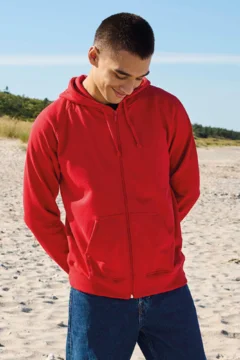 Herren Bio Kapuzen Sweatjacke