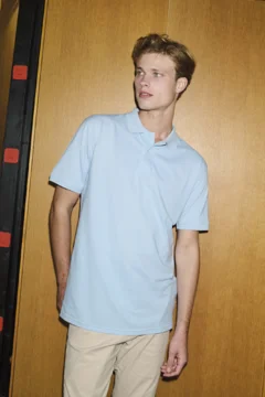 Herren Bio Piqué Polo