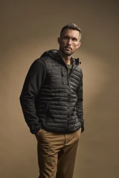 Herren Crossover Kapuzenjacke
