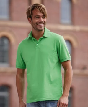 Herren Jersey Stretch Polo