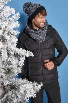 Herren Outdoor Hybrid Jacke