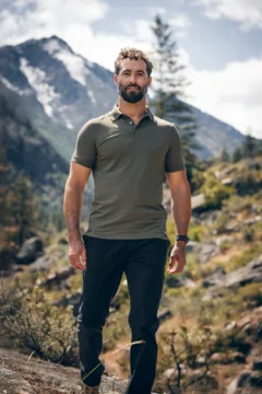 Herren Piqué Polo