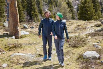 Herren Softshell Jacke mit abnehmbaren Ärmeln