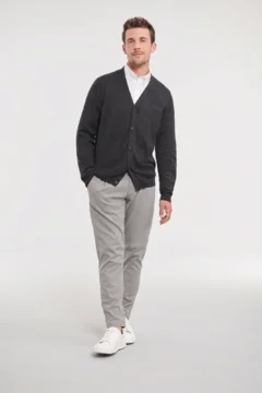 Herren V-Ausschnitt Strickjacke