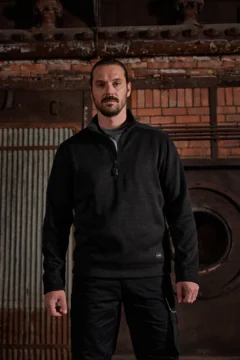 Herren Workwear Strickfleece 1/2 Zip - Strong