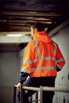 Hi-Vis Kapuzen Sweater