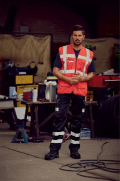 Hi-Vis Multifunktionsweste