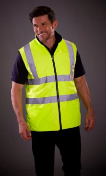 Hi-Vis Wende Fleece Bodywarmer