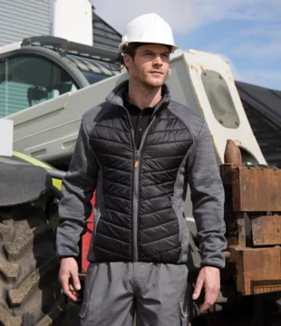 Hybrid Strickfleece Jacke "Elevator"