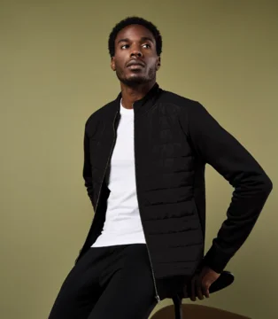 Hybrid Sweatjacke
