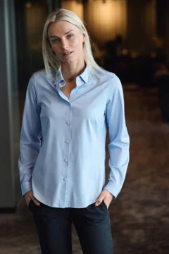 Interlock Bluse langarm