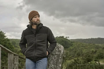 Kapuzen Fleecejacke "Mountain"