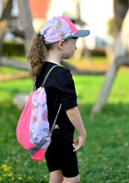 Kinder 5 Panel Kappe "Action"