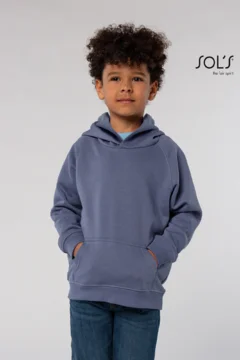Kinder Bio Raglan Kapuzen Sweater