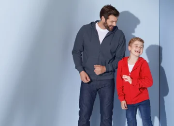 Kinder Kapuzen Sweatjacke