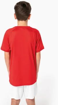 Kinder Sport Shirt mit Farbverlauf