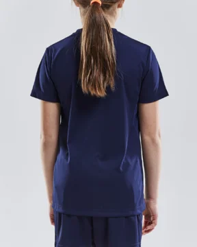 Kinder V-Ausschnitt Sport Shirt