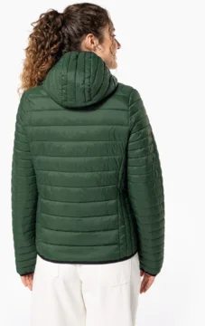 Leichte Damen Kapuzen Steppjacke