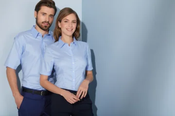 Micro-Twill Hemd kurzarm