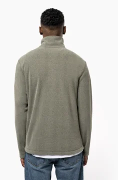 Microfleece Pullover mit 1/4 Zip "Enzo"