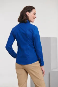 Oxford Bluse langarm