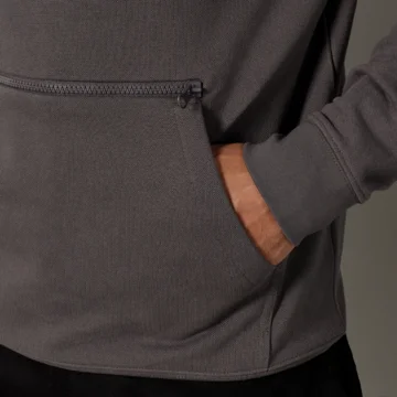Piqué Kapuzen Sweater