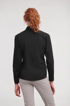 Popeline Bluse langarm