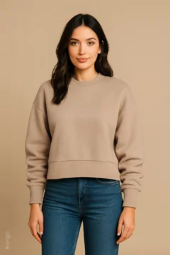 Schwerer Damen Oversize Sweater