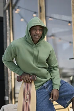 Schwerer Kapuzen Sweater "Unlabeled"