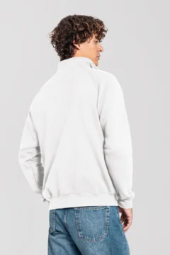 Schwerer Sweater mit 1/4 Zip