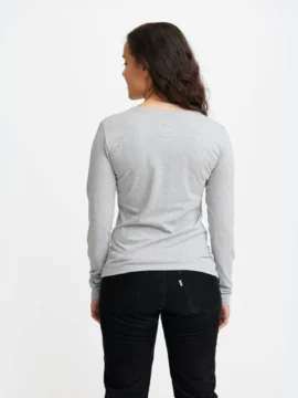 Schweres Damen T-Shirt langarm