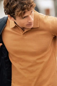 Schweres Herren Piqué Polo