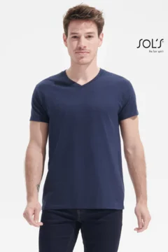Schweres Herren V-Ausschnitt T-Shirt