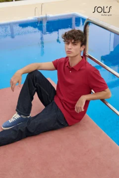 Schweres Unisex Piqué Polo