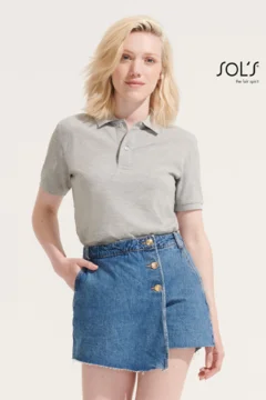 Schweres Unisex Piqué Polo