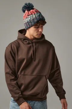 Strickmütze mit Pompon "Corkscrew"