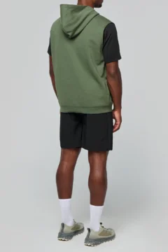 Unisex Kapuzen Sweater ärmellos