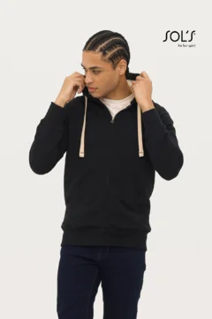 Unisex Kapuzen Sweatjacke